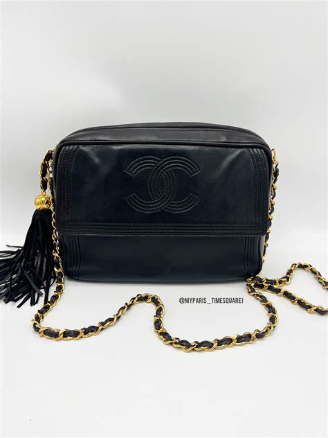 chanel camera bag small|chanel camera bag with tassel.